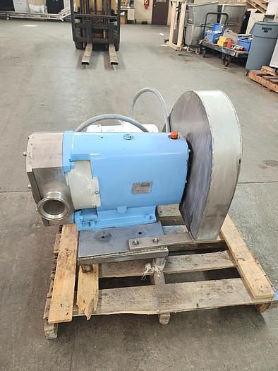 Refurbished 4 Inch (Alfa Laval) G&H Stainless Steel Sanitary Positive Displacement Pump