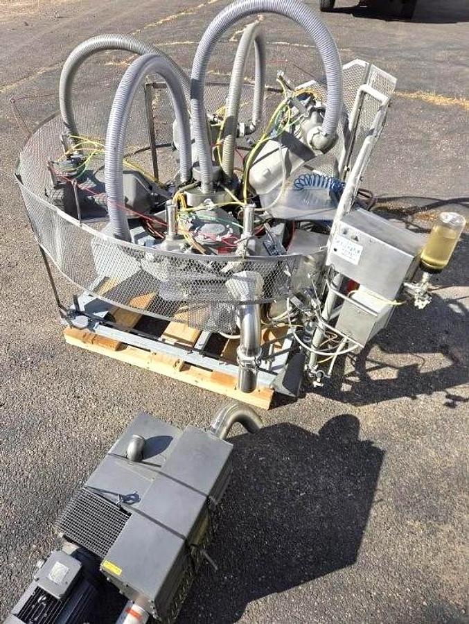 Used Cryovac 8610 Rotary Vacuum 4 Chamber Packaging Machine