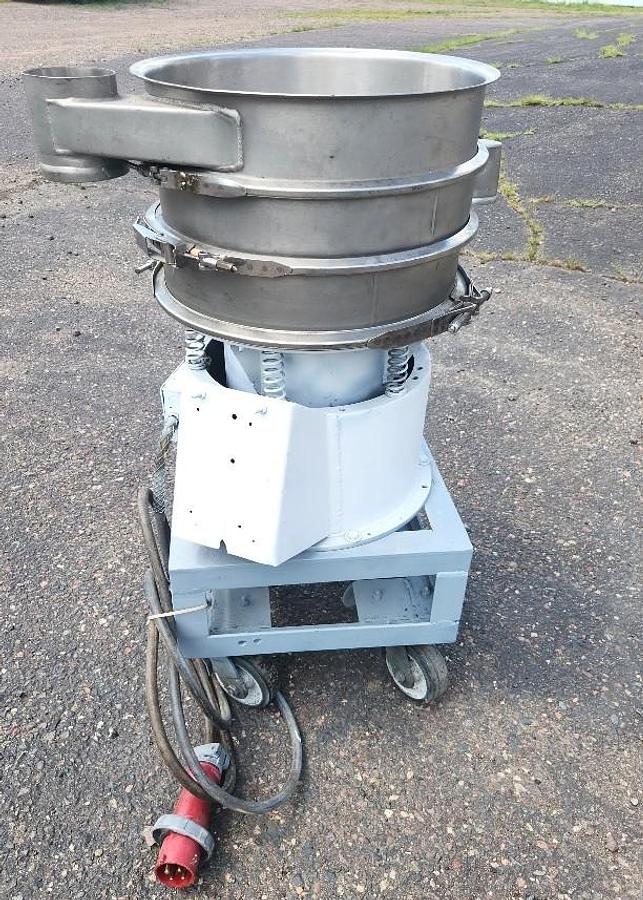 Used 18 Inch Sweco Screener Stainless Steel Double Deck