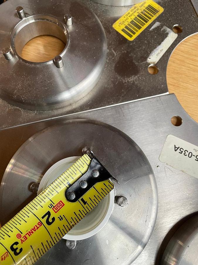 Used Modern Packaging Rotary Cup Filler Model SR-8-DC Change Parts 2oz and 3 1/2oz