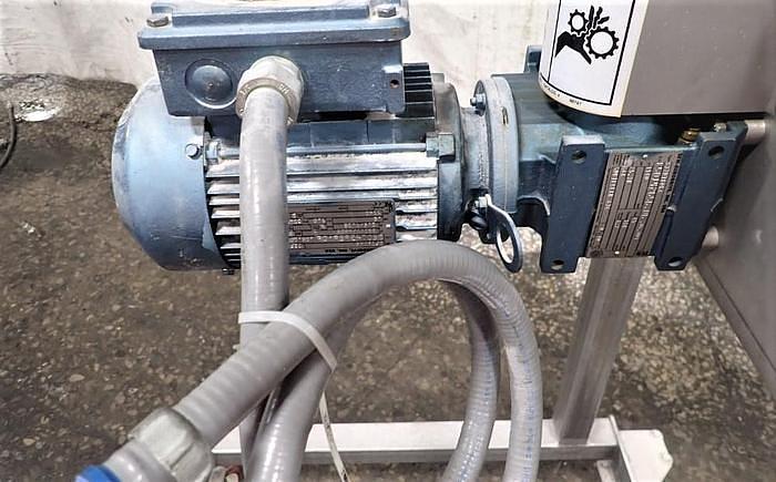 Refurbished Waukesha Model 014U2 Stainless Steel Sanitary Positive Displacement Pump