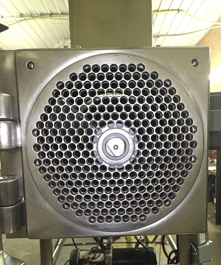 Used Koss Model 11GS 11 Inch Cheese Grinder Stainless Steel Sanitary