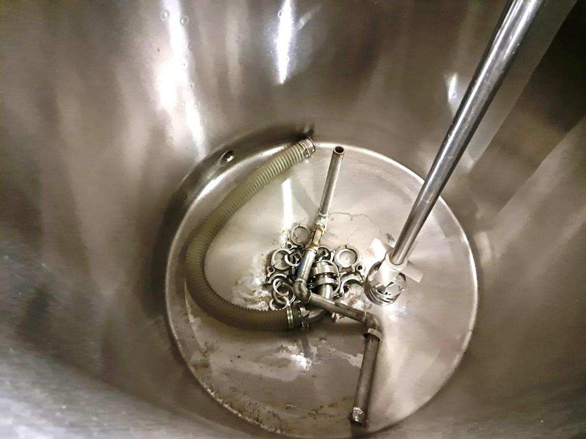 Used A&B Process Systems 200 Gallon Jacketed Blend Tank