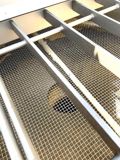 Used 2008 Kason Model KBDS30/316SS Stainless Steel Bag Break with 30" Screener and Screw Feeder