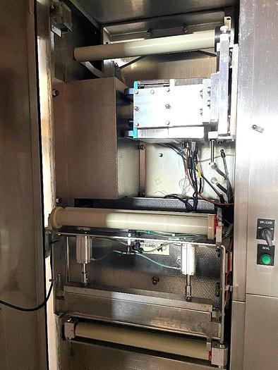 Used SBM / SAJB Inc Twin Head Inline Aspetic Bag Filler Stainless Steel Sanitary