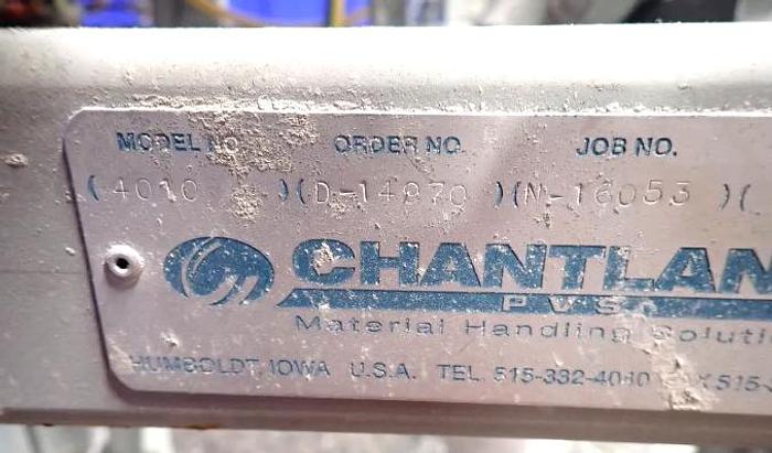 Used Chantland Model 4010 Rapid Flow Impeller Bag Filler