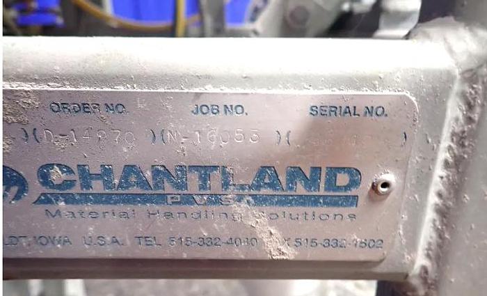 Used Chantland Model 4010 Rapid Flow Impeller Bag Filler