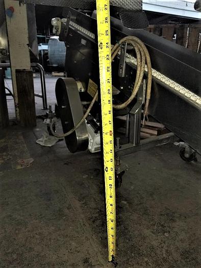 Used Vibratory Scale Feeder 16 Inches Wide X 112 Inches Long Stainless Steel Sanitary