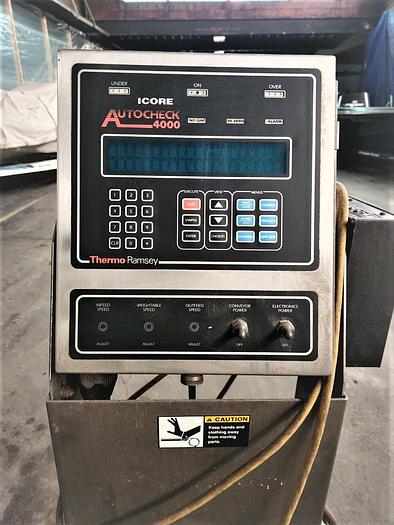 Used Thermo Ramsey Icore Autocheck 4000 Inline Checkweigher