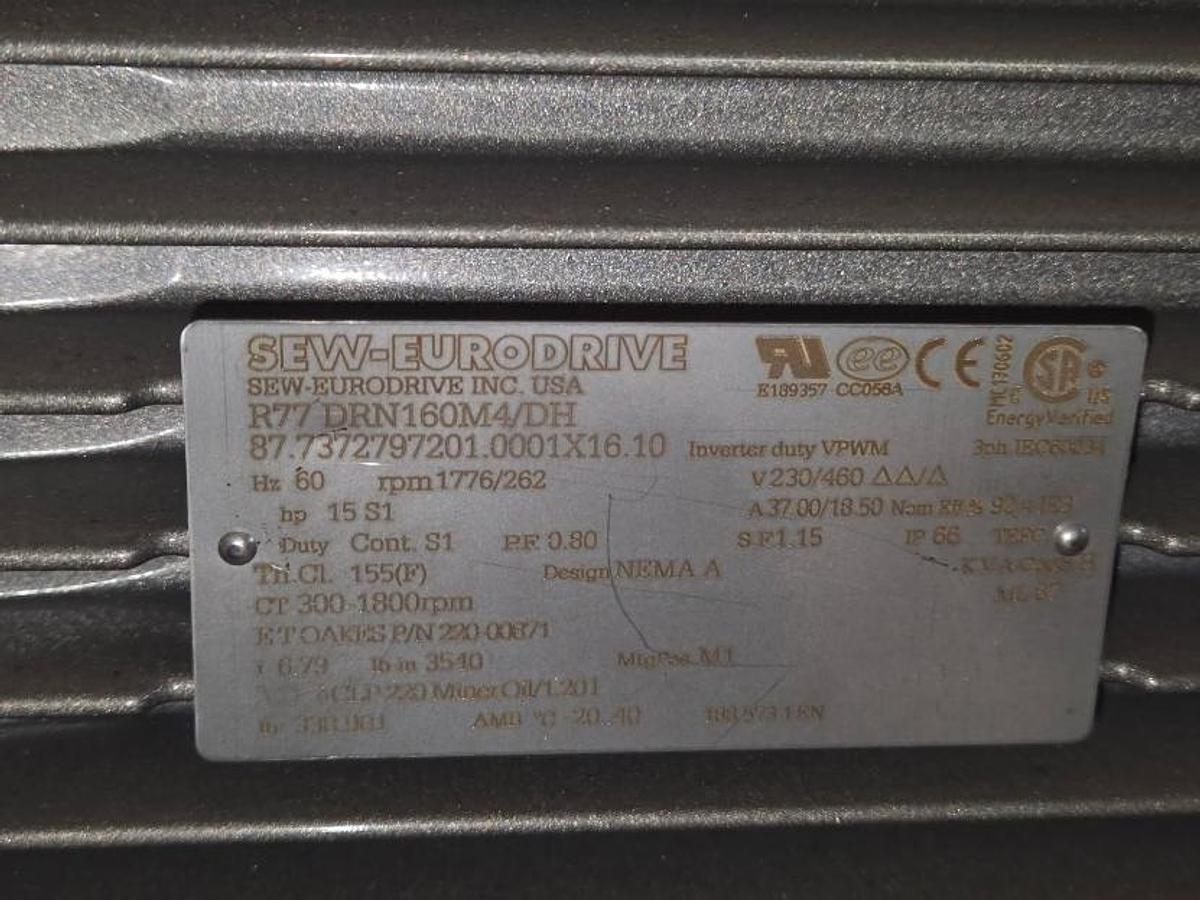 Used Oakes Model 14MC15 Stainless Steel Continuous Mixer