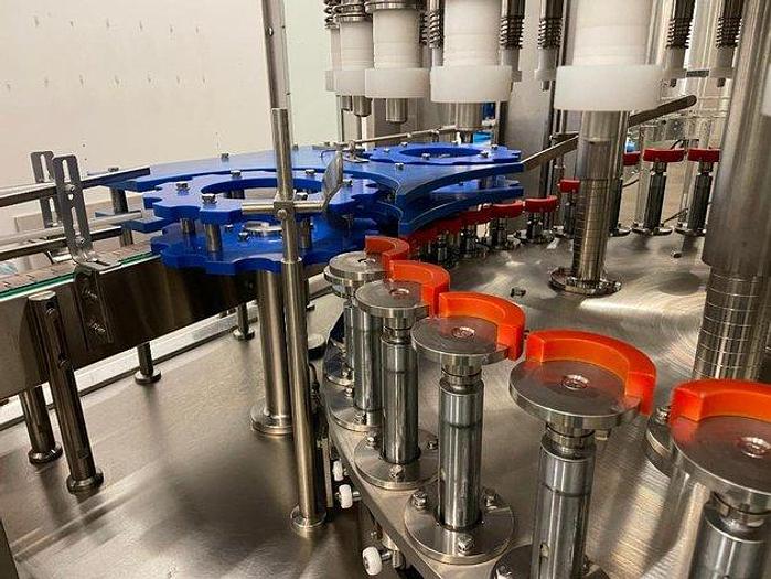 Used Sheenstar Model G40 Gravity Filler Machine