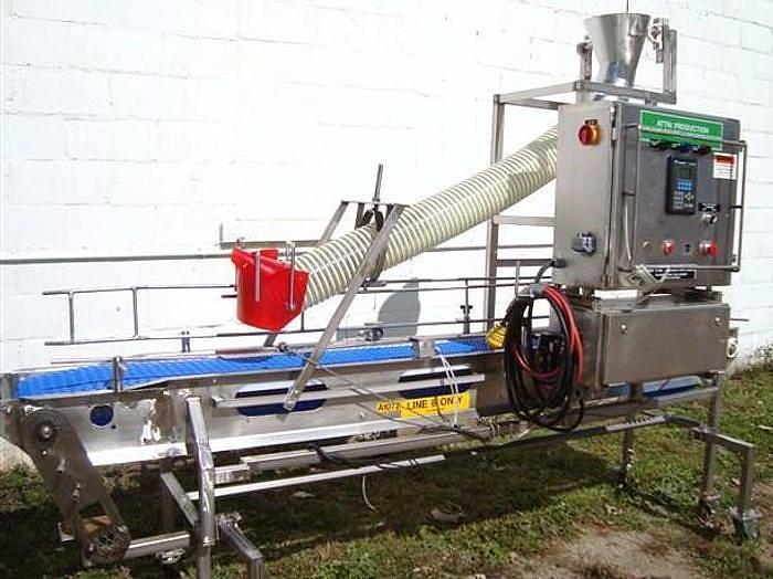 Used Food Process Systems Stainless Steel Sanitary Box Filler