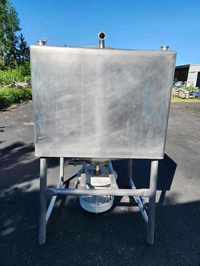 Used Breddo Model LDD 250 Gallon Stainless Steel Sanitary Likwifier