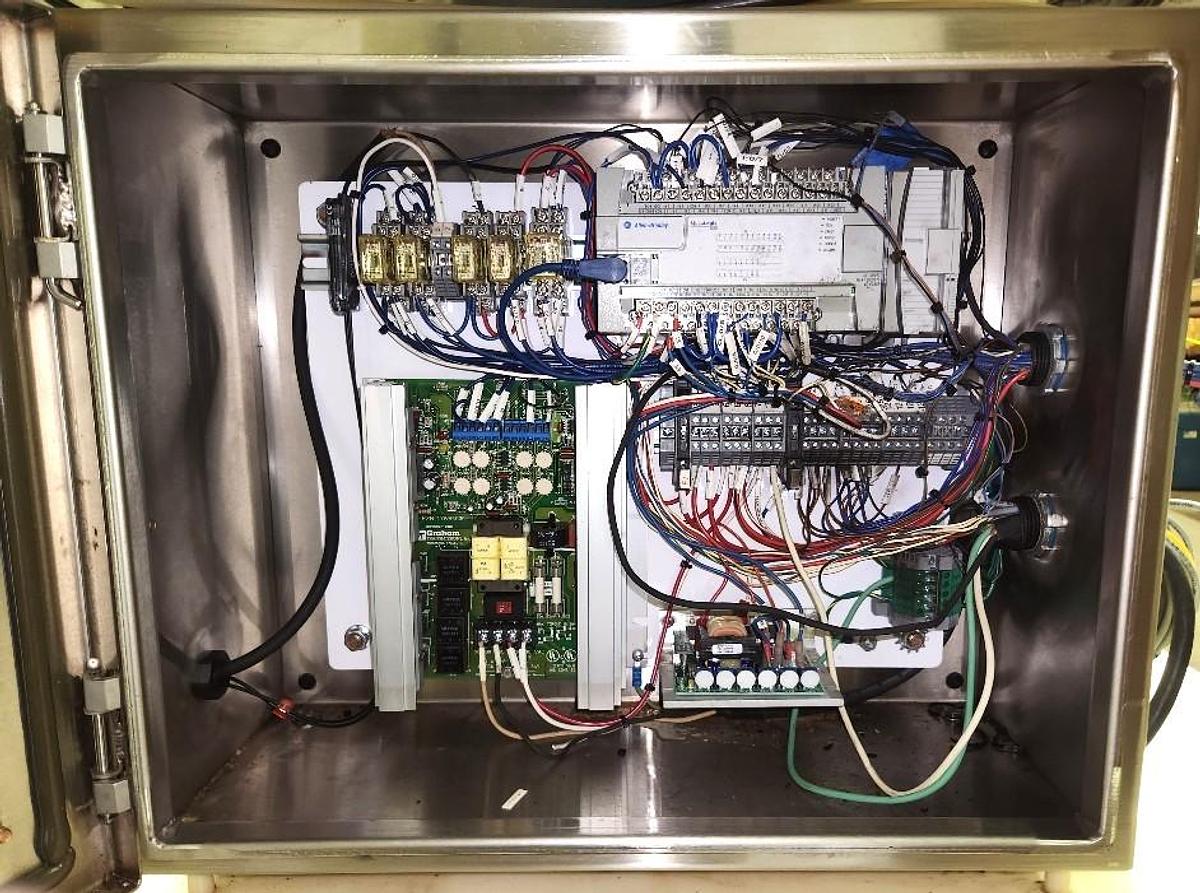 Used Quality Cup Model QC-32 12 Station Stainless Steel Sanitary Rotary Cup Filler