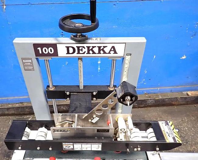 Used Belcor Model 100 Top and Bottom Case Taper 2 Inch Dekka Tape Heads