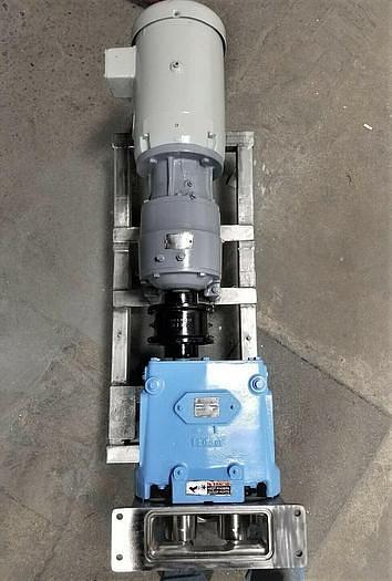 Refurbished Waukesha SPX Model 134 Stainless Steel Sanitary Positive Displacement Pump