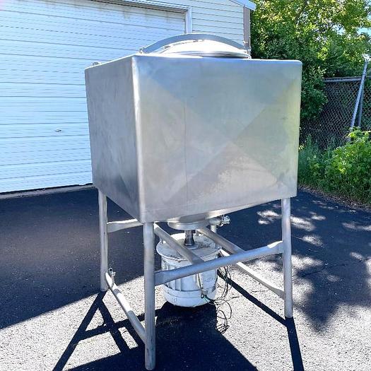 Used Breddo Model LDD 250 Gallon Stainless Steel Sanitary Likwifier