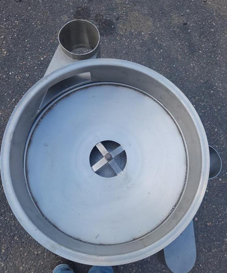 Used 18 Inch Sweco Screener Stainless Steel Double Deck