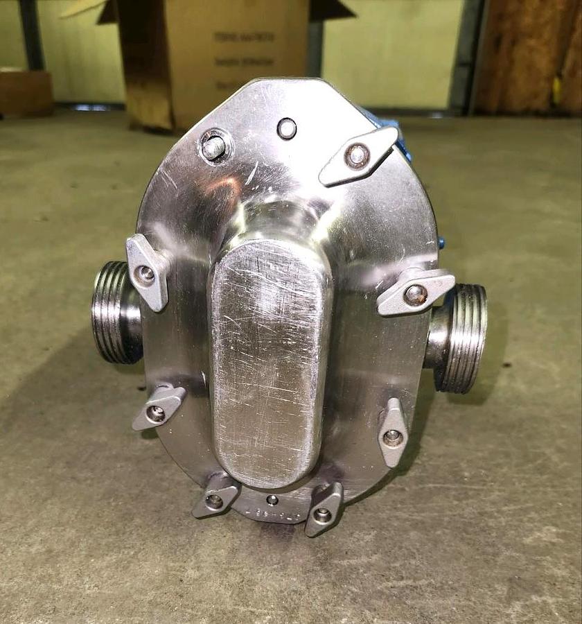Used Waukesha Model 015 Stainless Steel Positive Displacement Pump