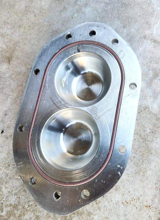 Used Waukesha/SPX Size 015 Universal Rotary Lobe Jacketed Positive Displacement Pump