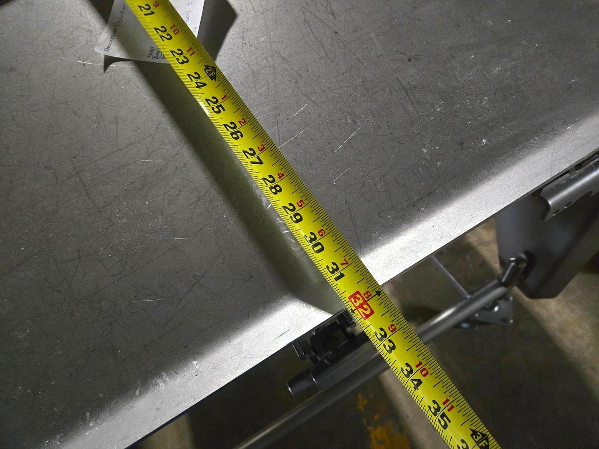 Used MARCHANT SCHMIDT STAINLESS STEEL SANITARY INCLINE SCREW FEEDERS 3 INCH