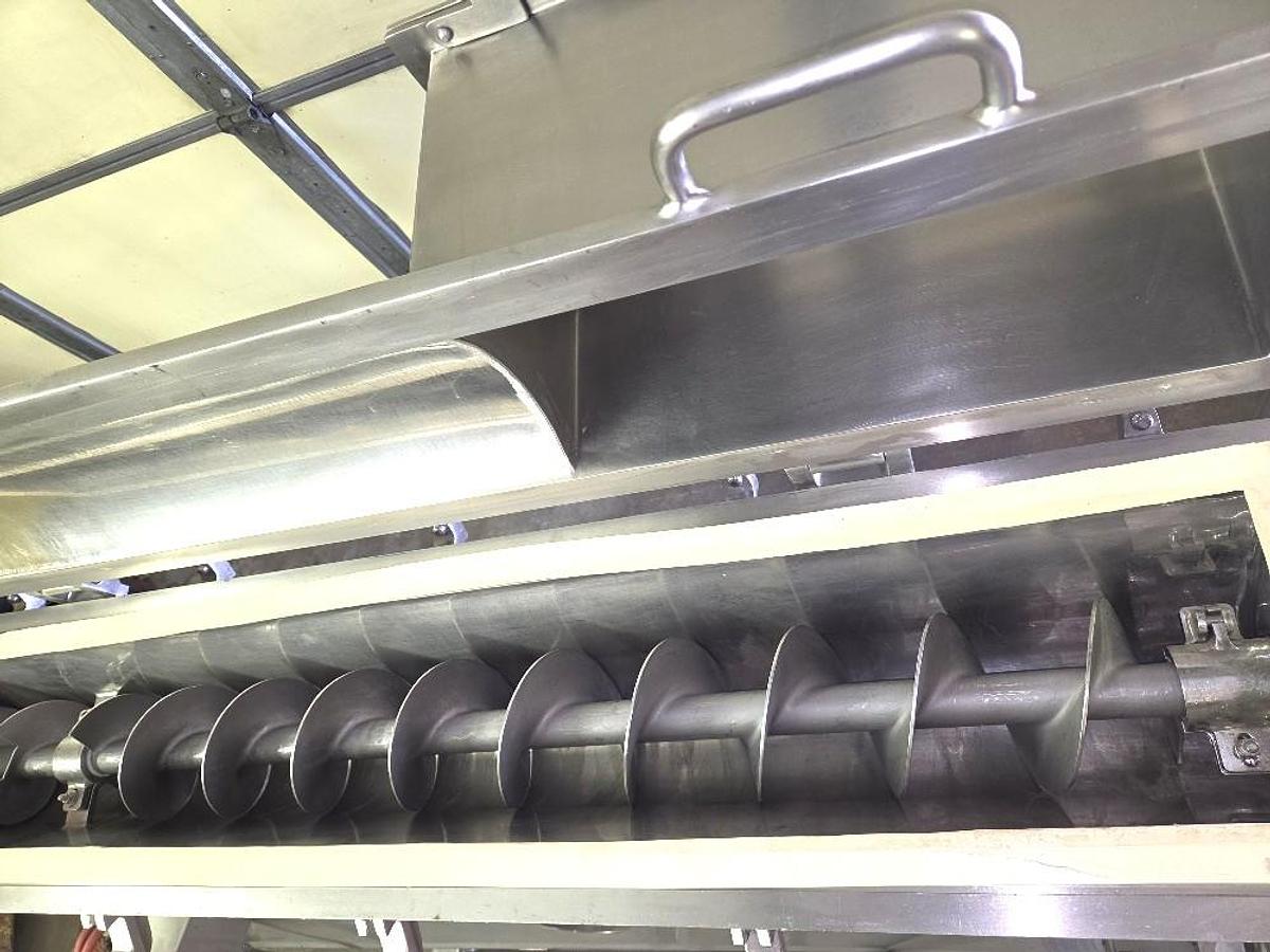 Used Stainless Steel Sanitary Steam Injected Screw Cooker