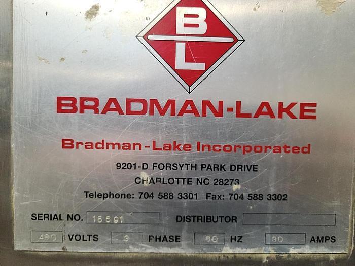 Used Bradman Lake Model XS2-60 Dual Mandrel Carton/Tray Former Stainless Steel