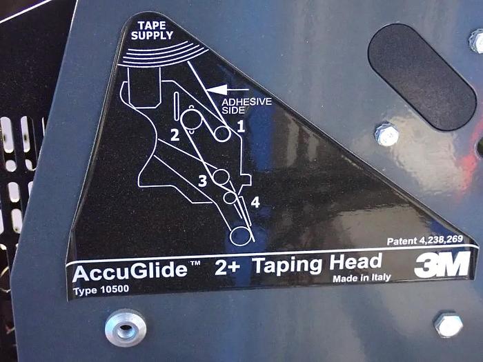 Used 3M Model A20 Top and Bottom Case Sealer 3 Inch Tape Heads