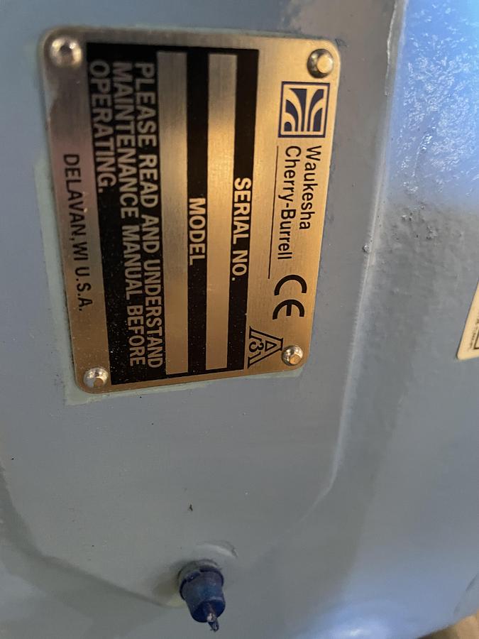 Used Waukesha Model 220 Pump
