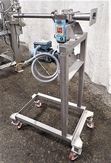 Refurbished Waukesha Model 014U2 Stainless Steel Sanitary Positive Displacement Pump