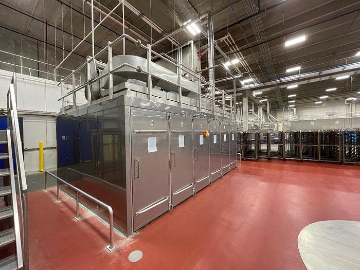 Used Pfening Stainless Steel 6 Door Proofer Walk Through Design