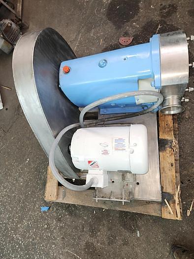 Refurbished 4 Inch (Alfa Laval) G&H Stainless Steel Sanitary Positive Displacement Pump