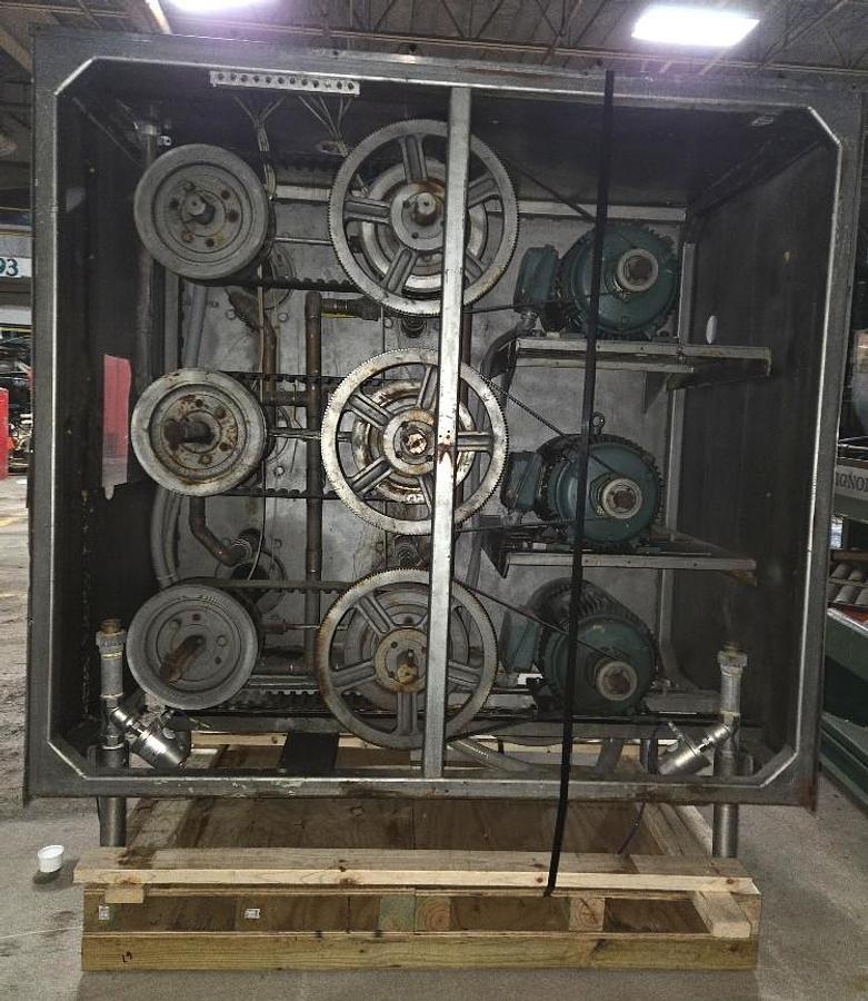 Used Cherry-Burrell Thermutator Model SPL672L Scraped Surface Heat Exchanger (6) Tube Thermutator