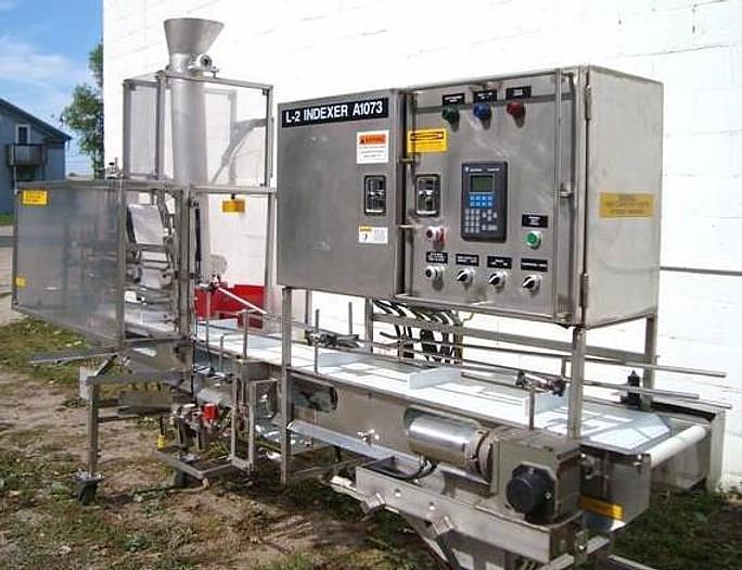 Used Food Process Systems Stainless Steel Sanitary Box Filler Model 6000