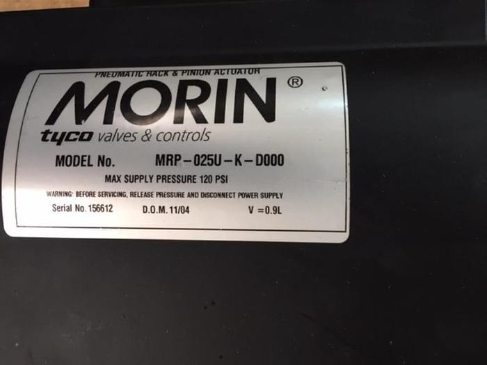 Keystone Butterfly Valves with Morin Actuator Stainless Steel