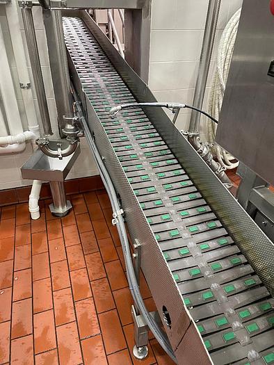 Used SBM / SAJB Inc Twin Head Inline Aspetic Bag Filler Stainless Steel Sanitary