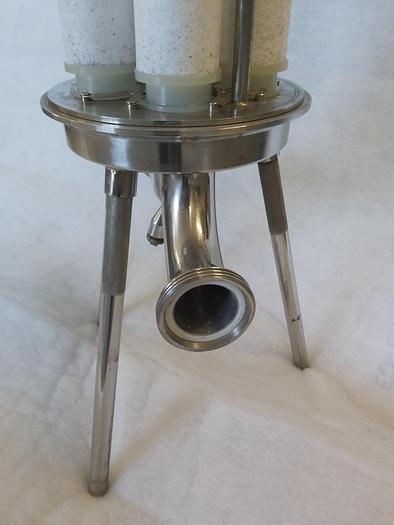 Gebraucht Durchlauffilter, Membranfiltergehäuse, MSS 5010 GNW 50BH4, Pall, Edelstahl, gebraucht-Top