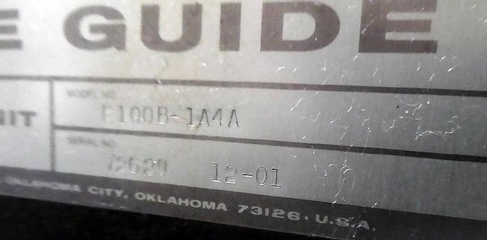 Used 76" WIDE COMPLETE FIFE KAMBEROLLER EDGE GUIDE