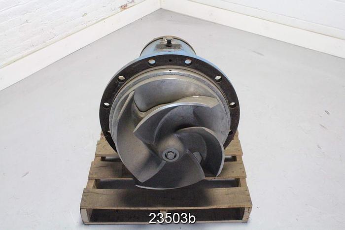 Used Goulds 3175L Power End, 18", 4 Vane Impeller #23503