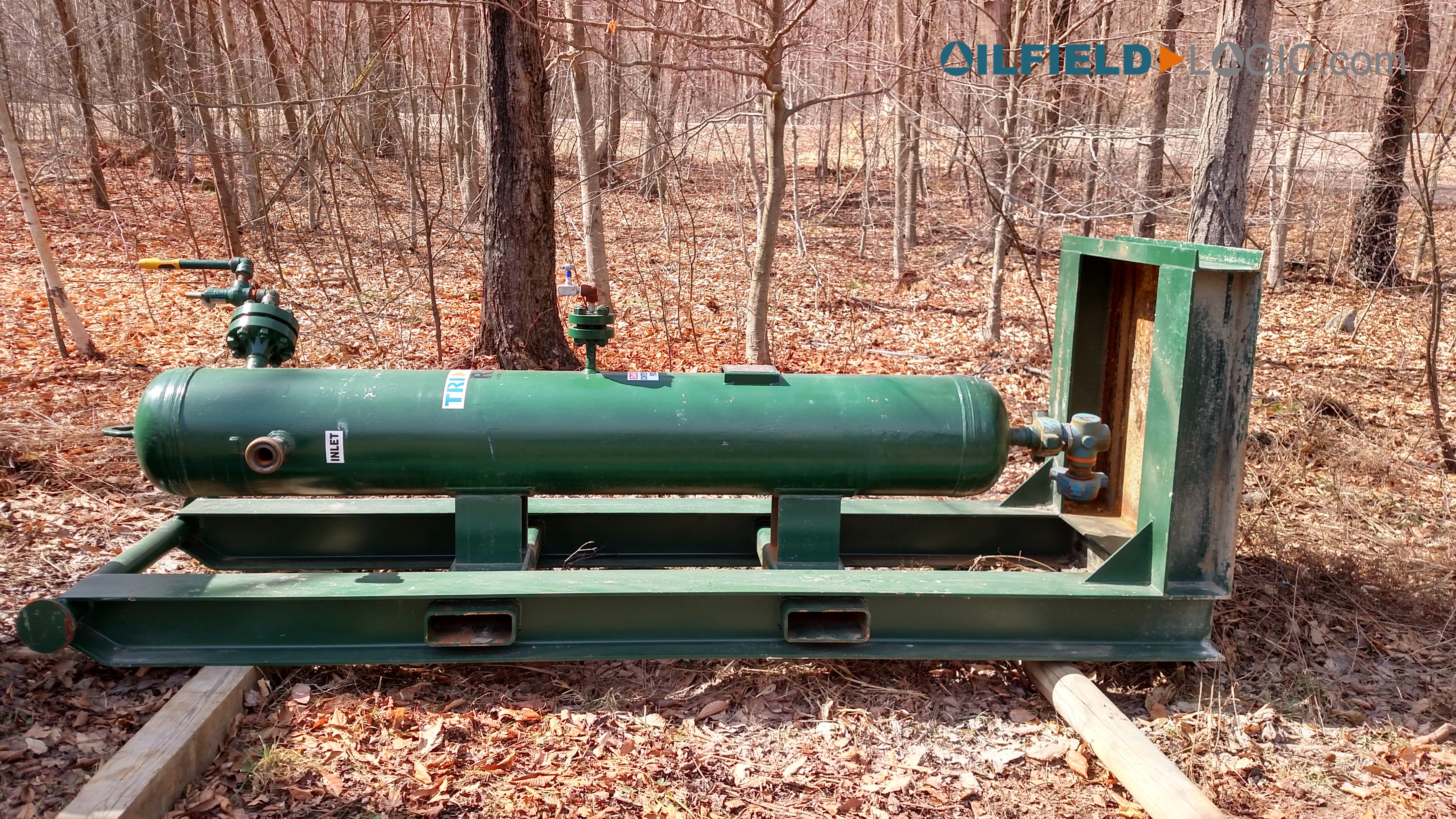 Used Sand Trap, Gravity, 16"x8', 3000#