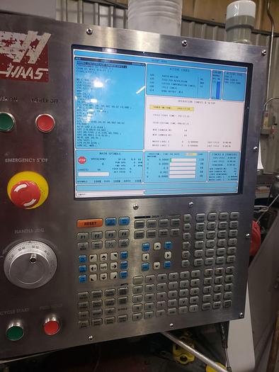 Used 2008 HAAS SL-20TB CNC Turning Center with Live Tooling Tailstock & Bar Feeder