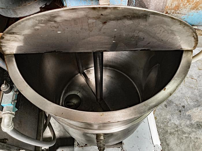 Used USED Groen Kettle with Allen Bradley Controllers, 20" Diameter Tank