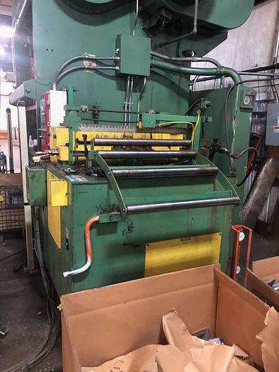 Used 30" X .050 x 12,000 LB DALLAS SERVO FEED LINE W/UPENDER & COIL CAR