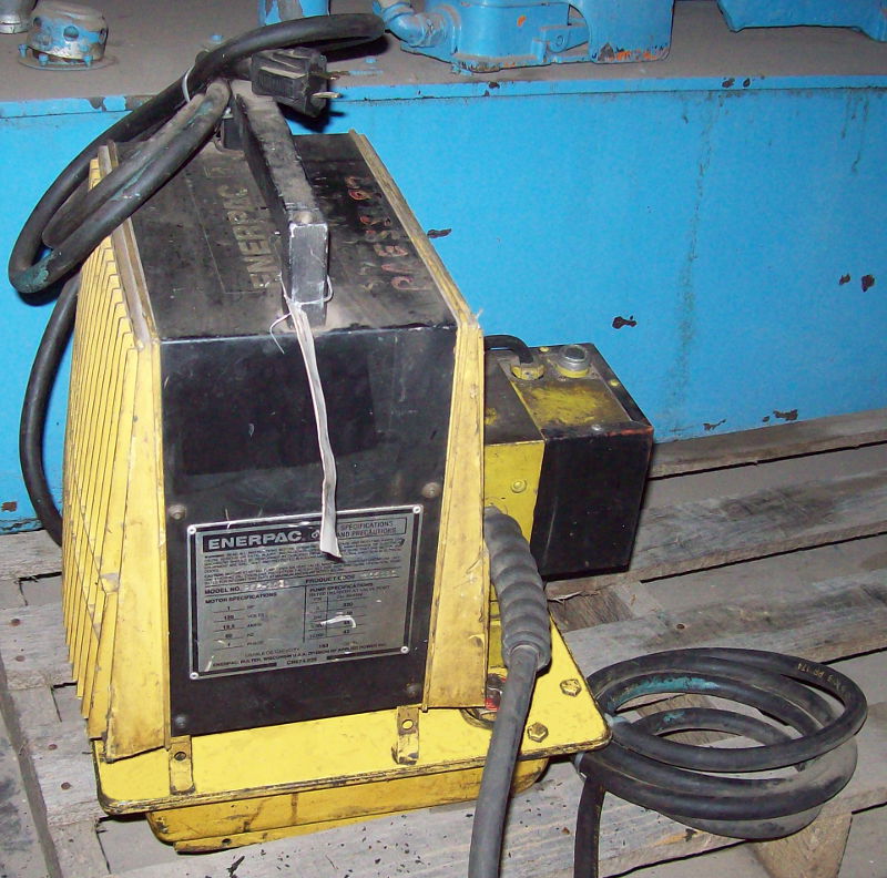 Used Enerpac Model PER-2031 Hydraulic Unit; 10,000 psi