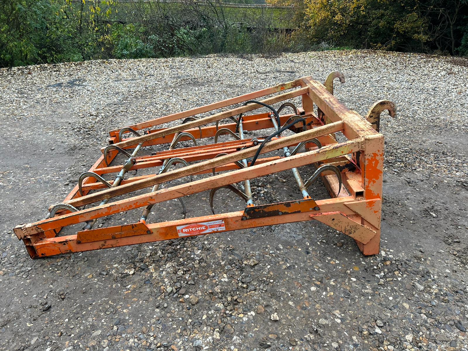 Used Ritchie Flat 8 Bale Grab