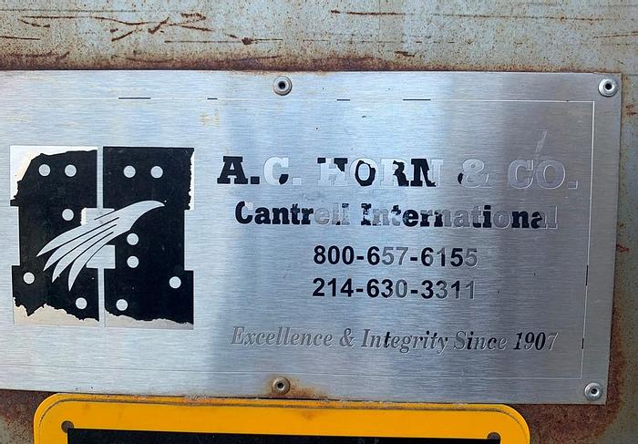 Used Roaster, Drum, Rotary, 42" x 60", AC Horn, Mdl 6500M #S743898