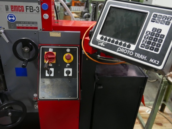 Used Conventional universal milling machine EMCO FB-3 L