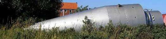 Cyclone for NIRO fluid bed