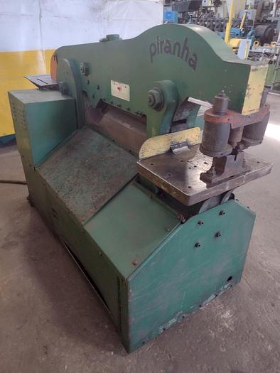 Used 90 TON PIRANHA MODEL #P90 HYDRAULIC IRONWORKER (USED)