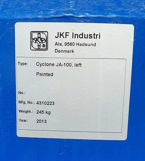 Used Cyclone JKF type JA 100, left 